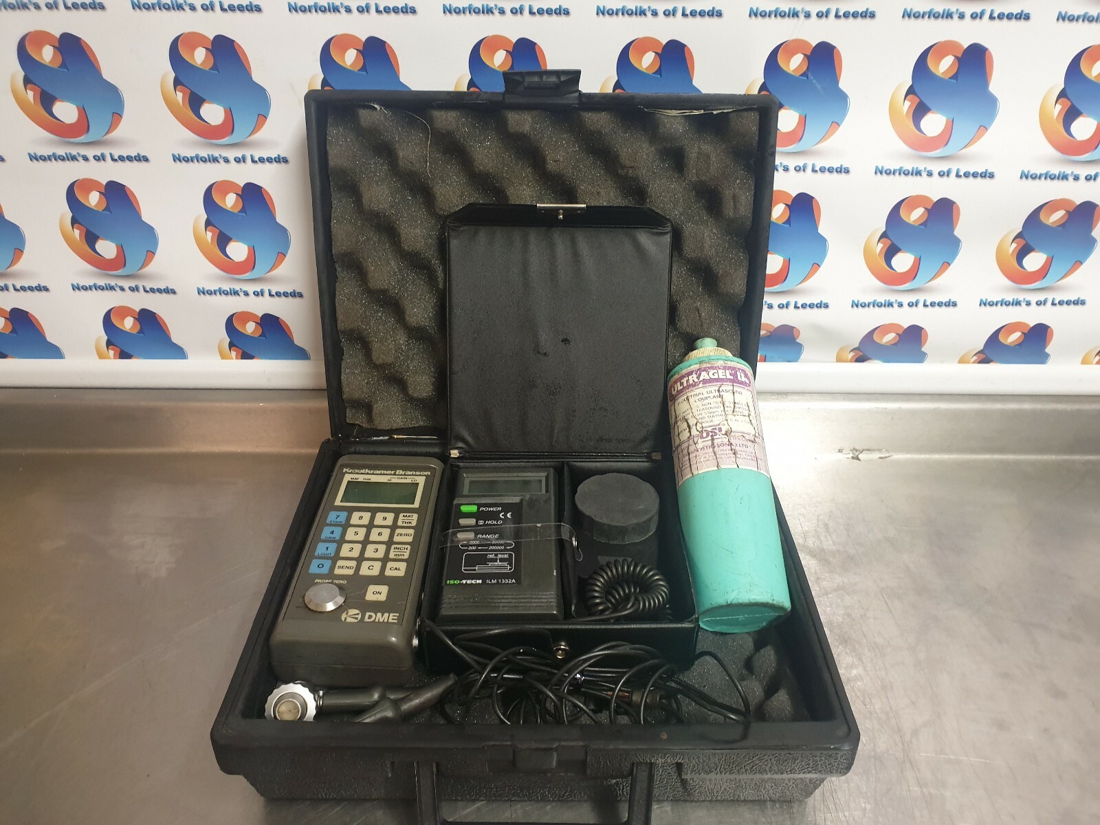 KRAUTKRAMER BRANSON DME DL ULTRASONIC THICKNESS GAUGE (M) eBay