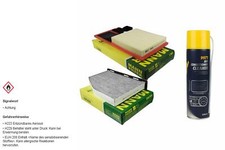 MANN FILTER Paket MANNOL Klimareiniger für VW Golf Plus 5M1 521 1.4 16V Caddy
