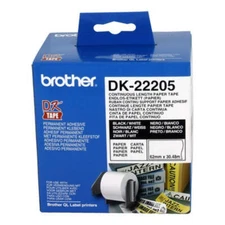 NNEDSZ BROTHER White Continuous Paper Roll 62mmX30.48m