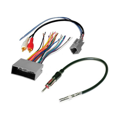 American Terminal AT694-5521 & ATCR6-CR10 Aftermarket Radio Amplifier Wiring