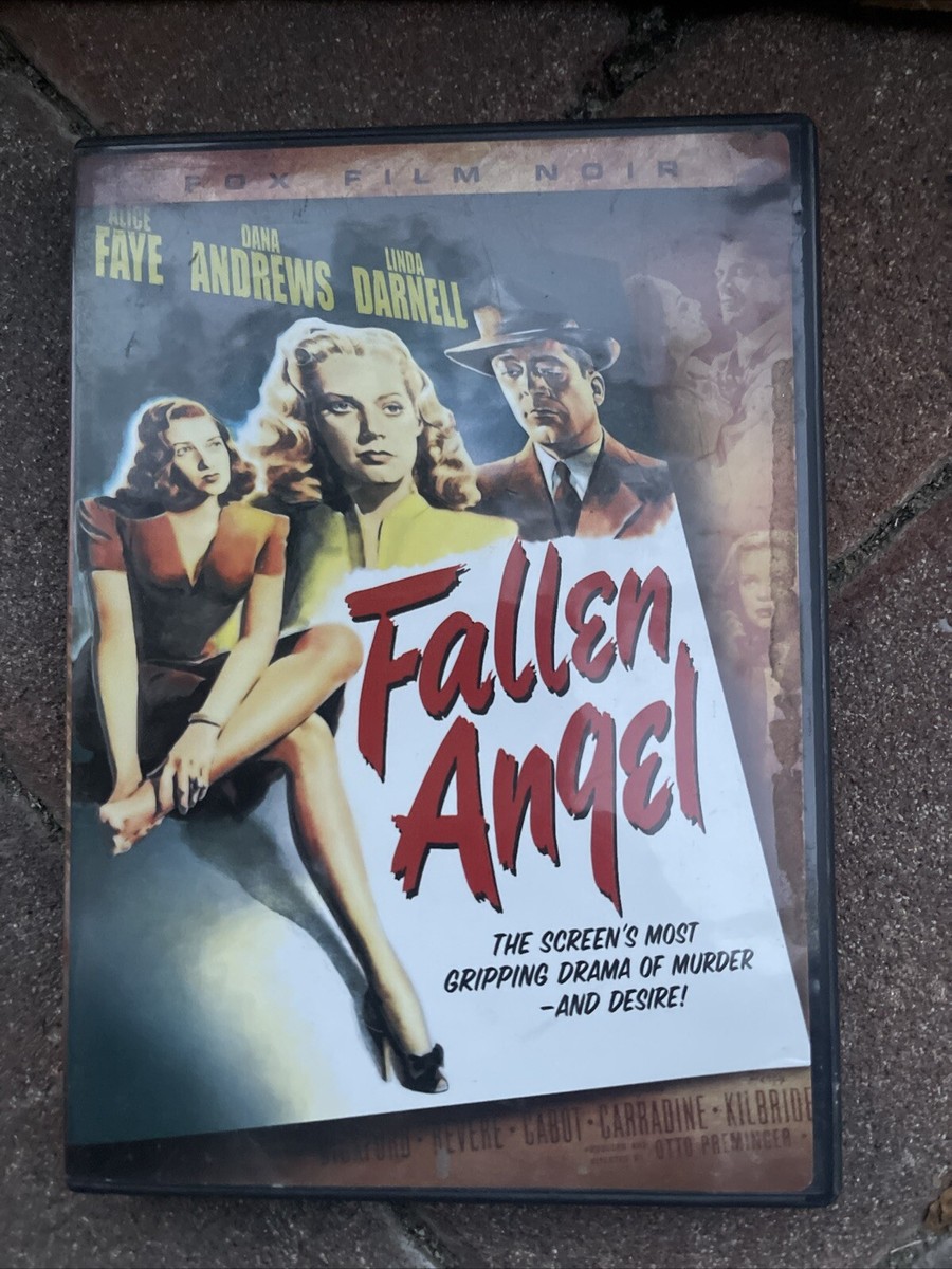 Fallen Angel DVD 1945, Fox Film Noir Ed Linda Darnell Dana Andrews