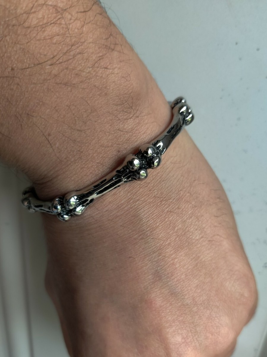 MMJ Mastermind Japan Skull Bone Joint Viking Bracelet MMJ Mastermind Japan Skull Bone Joint Viking Bracelet