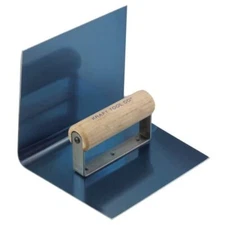 Kraft Tool CF9055 6"x6"x6" 1/8"R BS Hand Cove Tool w/Wood Handle