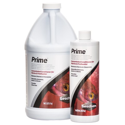 Seachem Prime concentrate conditioner for freshwater saltwater Aquarium 