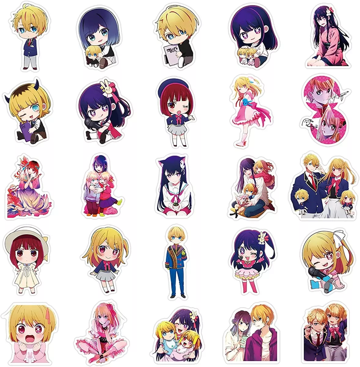 Ai Hoshino - Oshi no Ko kawaii Sticker for Sale by Neelam789