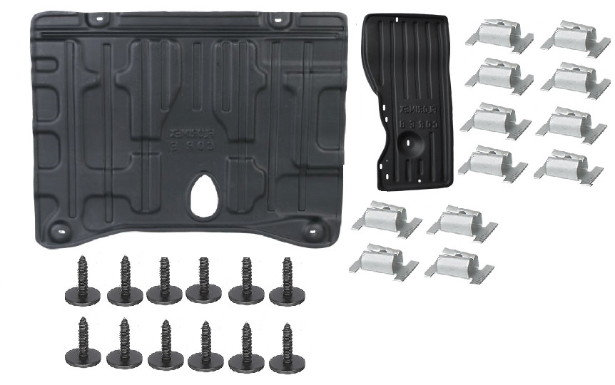 Cache protection sous moteur Opel Corsa E pour rénovation auto