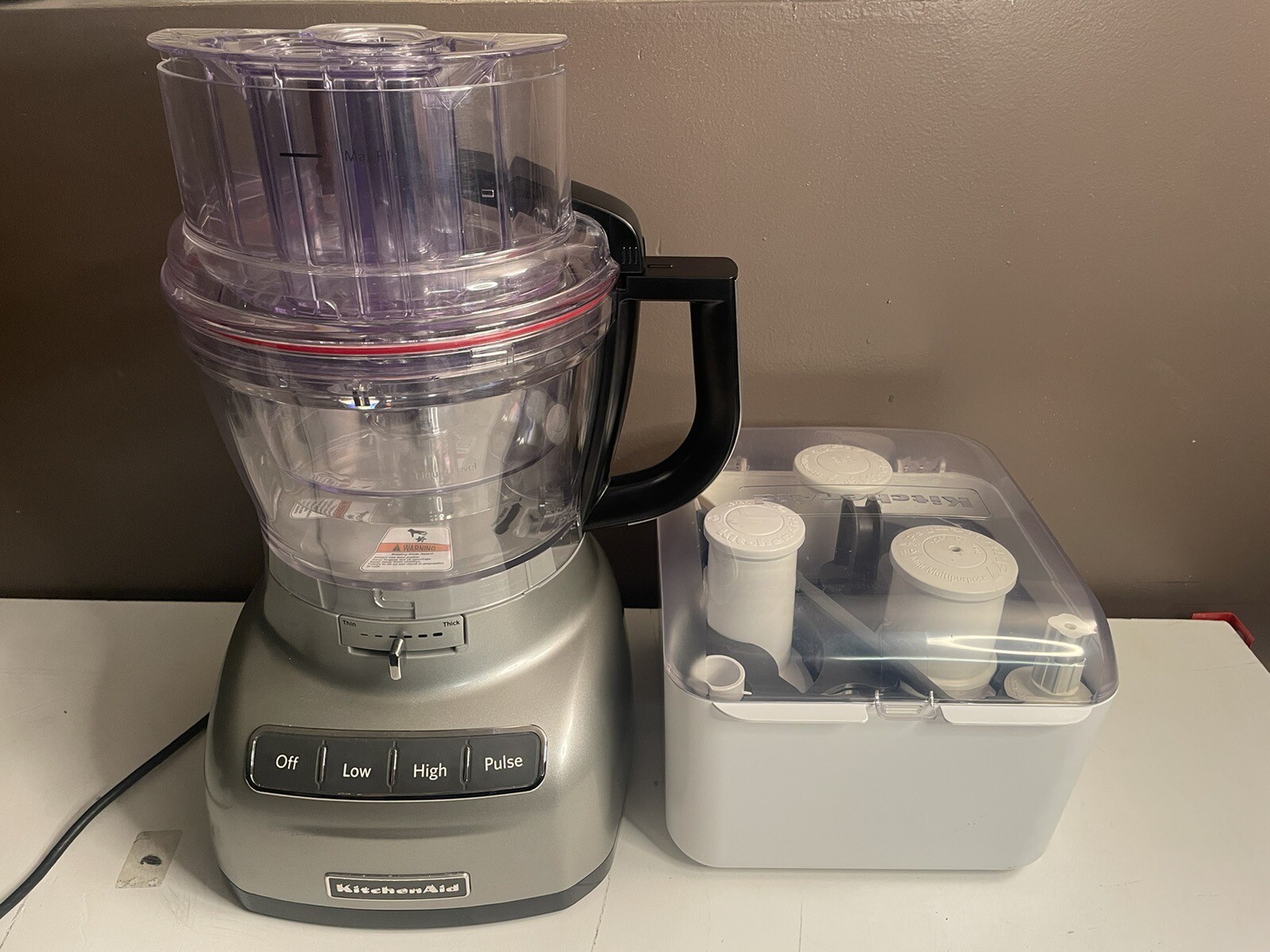 Kitchenaid 13 Cup Food Processor With Dicing Kit Model KFP1333CUO eBay