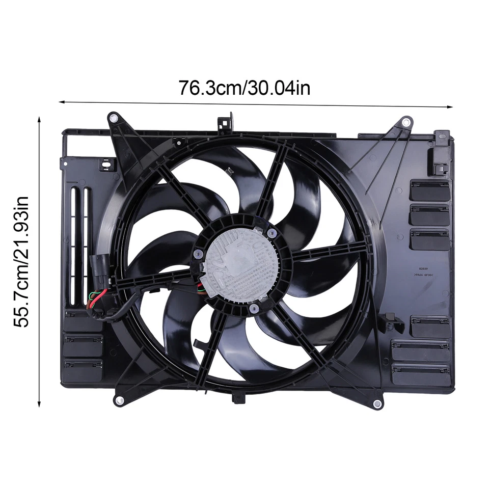 FOR MAZDA CX-9 2016-2023 PY8W15025 MA3115168 COOLING FANS ASSEMBLY NEW - Image 2 of 4