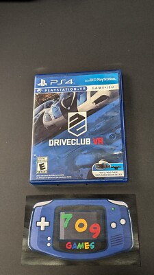 DriveClub VR (Sony PlayStation 4, 2016) PSVR PS4