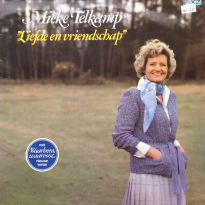 Mieke Telkamp Liefde En Vriendschap NEAR MINT Utopia Music Vinyl LP