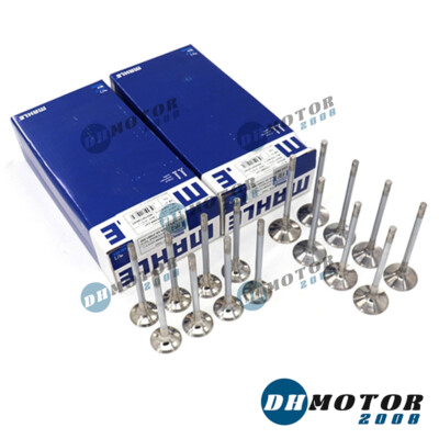 For Audi A4 A5 VW GLI GTI Tiguan Passat 2.0T Mahle 6mm Intake Exhaust Valves Set