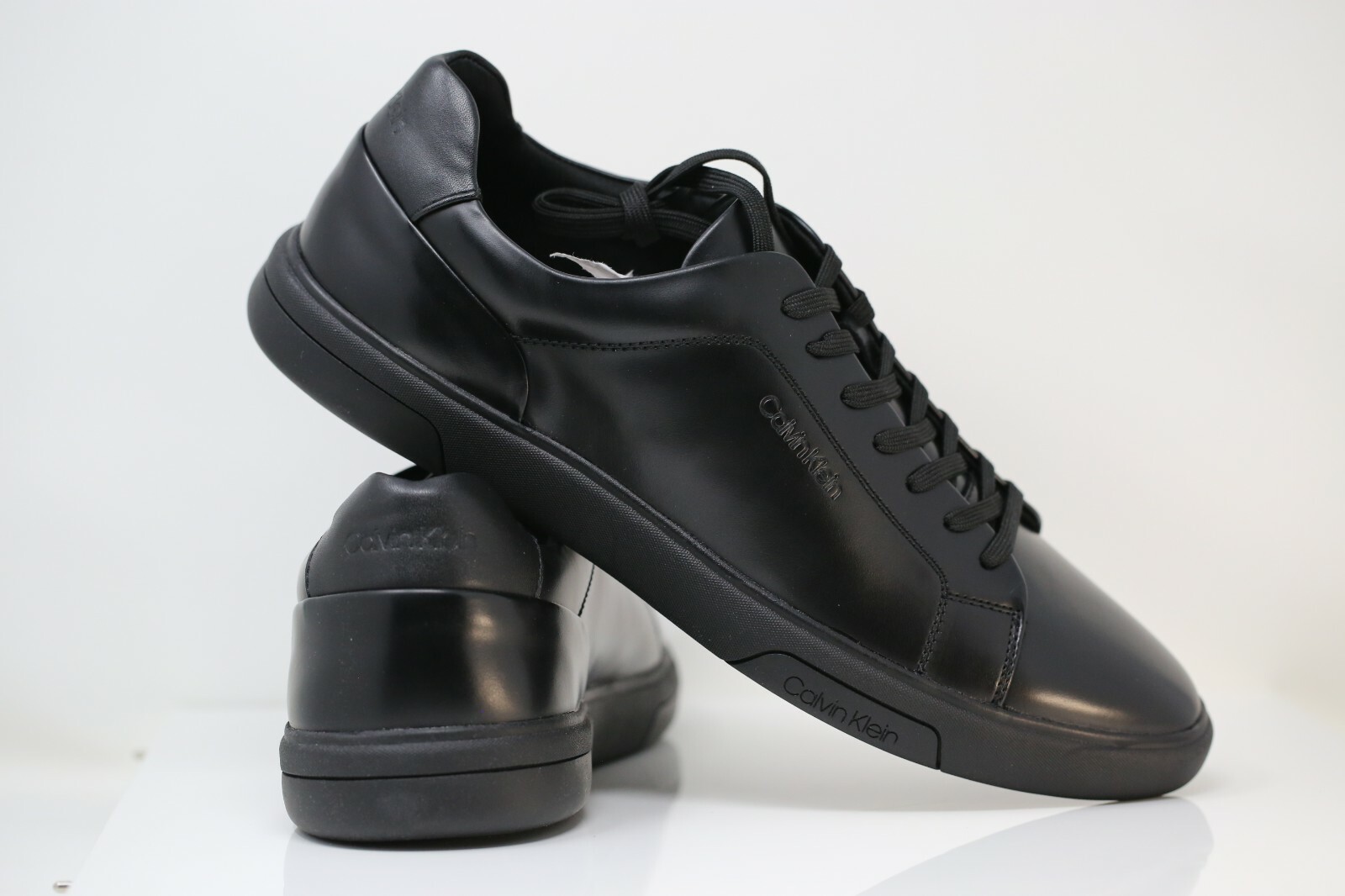 Calvin Klein Grissom Men Trainers Shoes Black Size UK 11 EUR 45 image 8