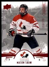 2016-17 Upper Deck Team Canada Juniors Exclusives Mason Shaw 113/175 #78