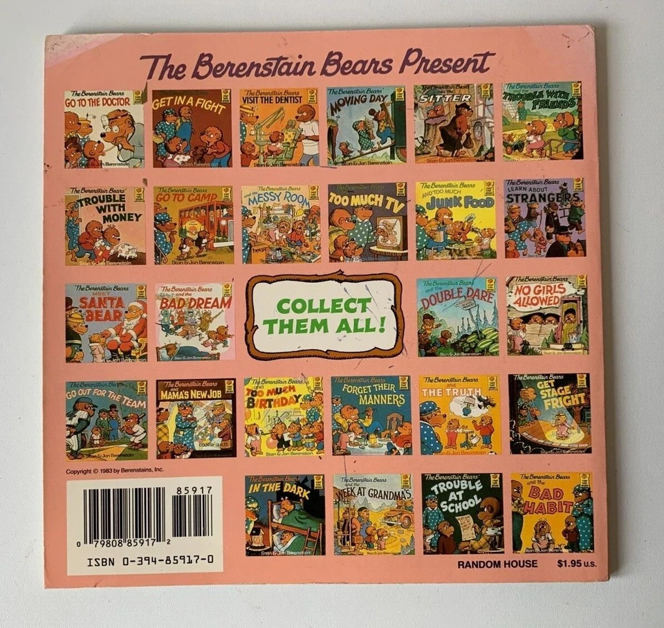 The Berenstain Bears Trouble With Money, Stan Berenstain (PB 1983) Picturebook - Image 2 of 4