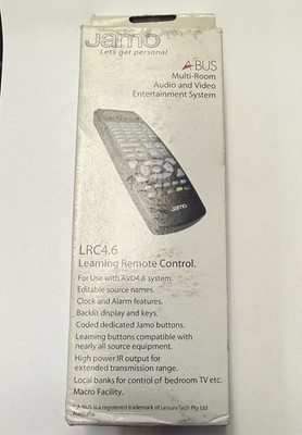 Jamo LRC 4.6 Learning Remote Control. Open Box DD-12597