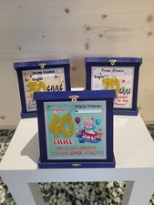by DOR Preisschild Geburtstag "Erster Preis" in blauer Box