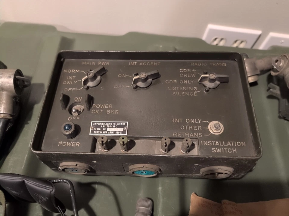 Working VIC-1 Intercom For Military HMMWV M35A3 M923 LMTV Works W/ RT524 Radio - Image 2 of 4