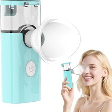 2-in-1 Nano Face Eye Mister, USB Rechargeable Cool Mist Sprayer for Eyelash...