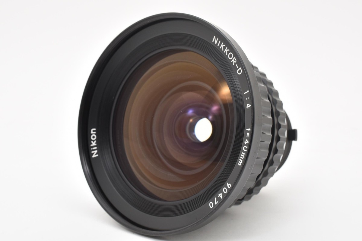 RARE [Exc+5] Nikon Nikkor-D 40mm F4 Wide Angle Lens For Bronica S2