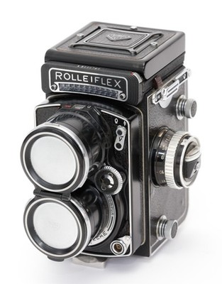 Rolleiflex Tele Rollei  with Carl Zeiss Sonnar 135mm 4.0 & Case