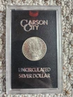 1884 CC $1 CARSON CITY Uncirculated  Morgan Silver Dollar  Coin NO RESERVE