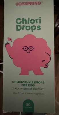 Joyspring Chlori Drops 30 Servings Chlorophyll For Kids Daily Freshness Support