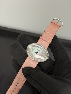 Piget Limelight Ballerine P10213 18k White Gold Diamonds Watch