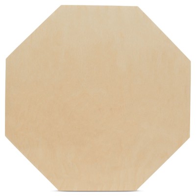 Unfinished Wood Octagon Blanks 10 inch for Crafts & Honeycomb Décor|Woodpeckers