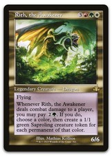 Rith, the Awakener (Retro Frame) #366 (NM) Dominaria Remastered DMR Magic MTG