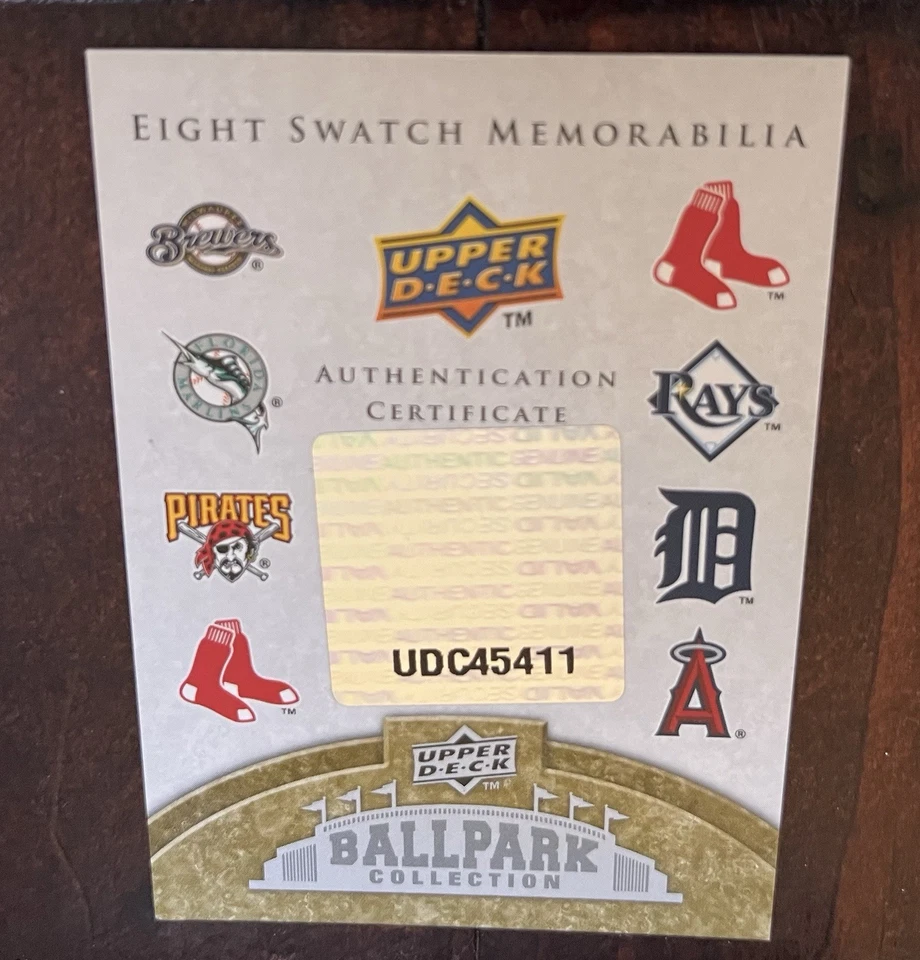 Upper Deck Teammate Timelines 2009/150 8 Swatch Brewers Prince Fielder Foto 3 de 4