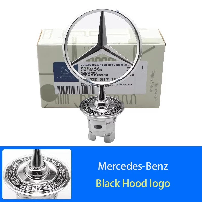 Mercedes-Benz Front Hood Emblem C230 C280 CLK320 E300 E320 E500 S430 S500 S600 Foto 3 de 4