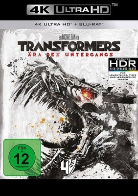 Transformers 4 - Ära des Untergangs 4K Ultra HD Blu-ray # UHD+BLU-RAY-NEU