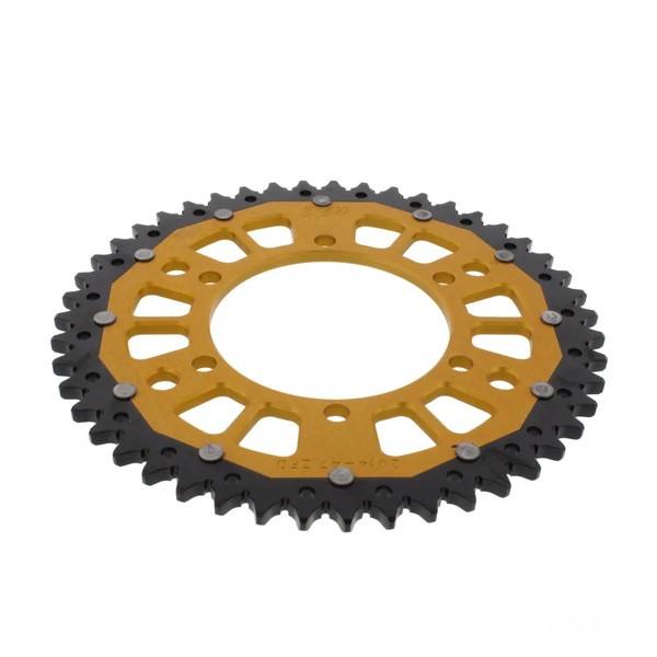 Kettenrad Teilung 525 ZäHne 47 Alu-Dual Kettenrad Hinten Gold ZFD-2014-47-GLD-image
