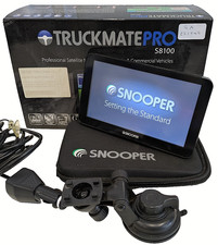 Snooper Truckmate Pro S8100 5inch HGV Sat Nav System 5" Colour Screen Boxed