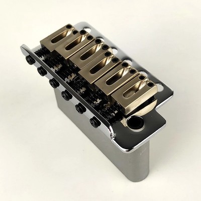 Wilkinson WOV02 6-Screw ST Electric Guitar Tremolo System Bridge Chrome 