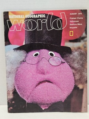 Muppets Featured National Geographic World Magazine August 1979