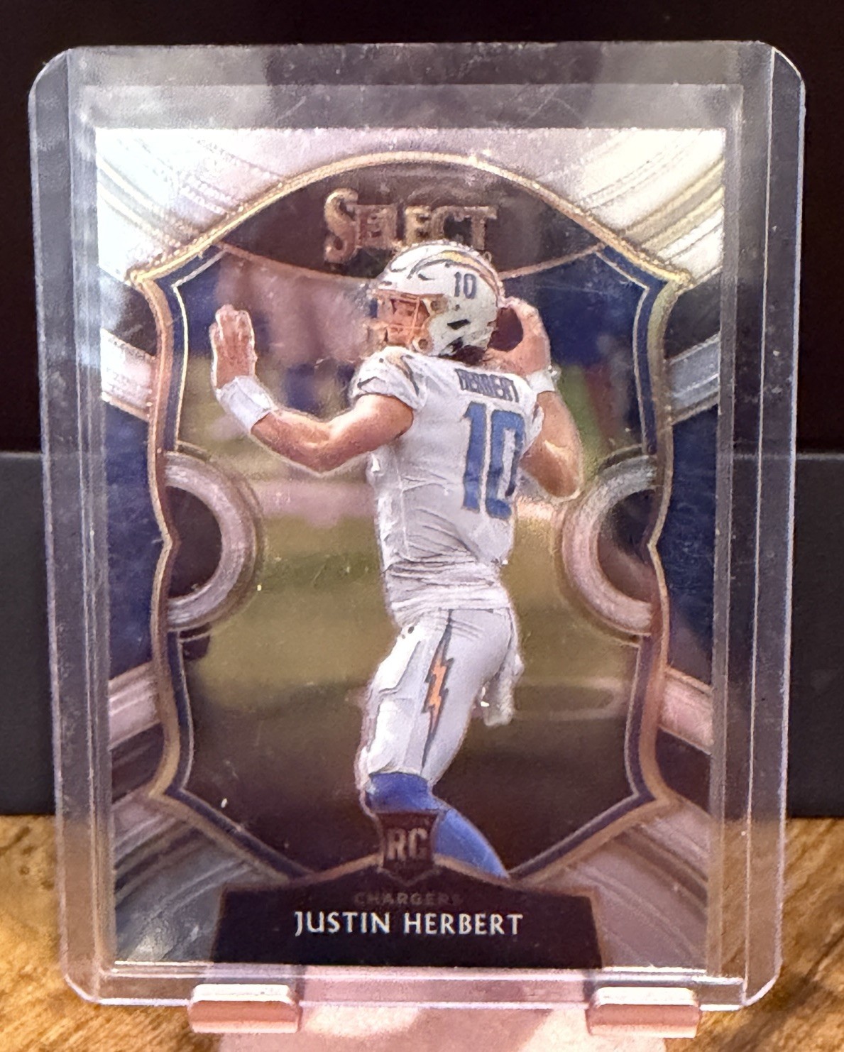 2020 Select Justin Herbert RC Rookie Concourse #44 Chargers