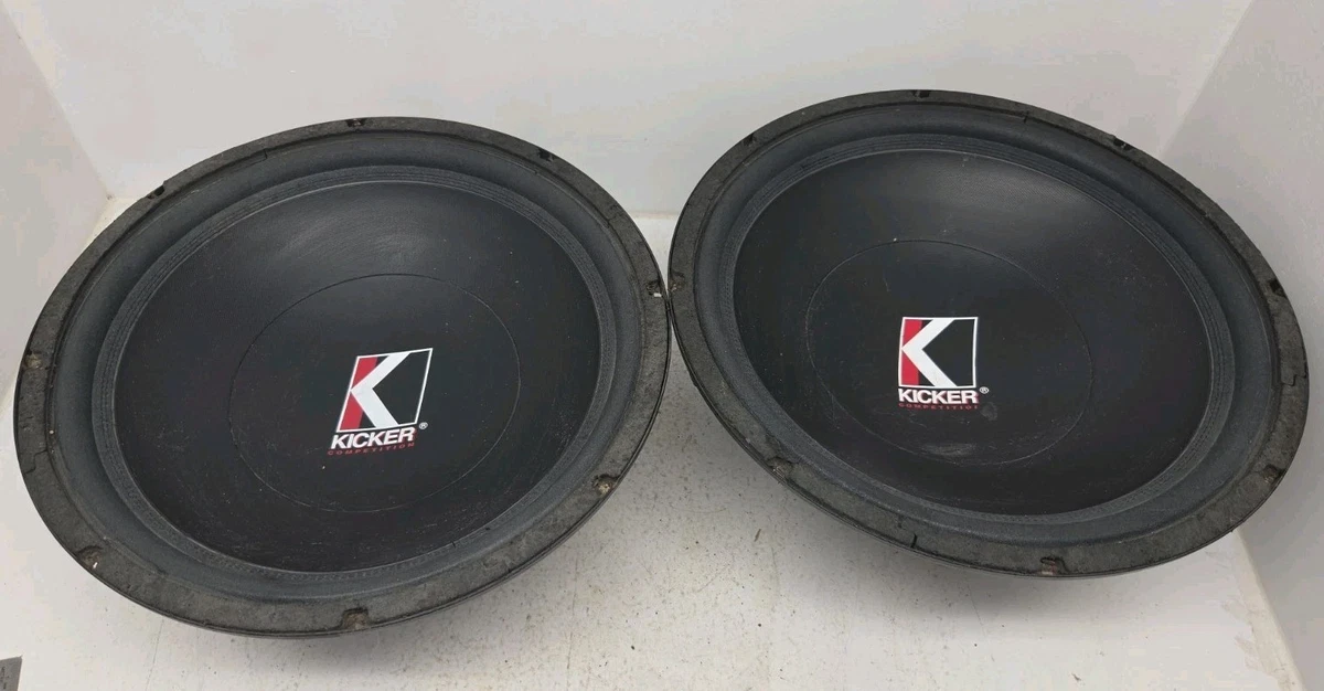 KICKER Single 15in. Speaker Car Subwoofers for sale | eBay