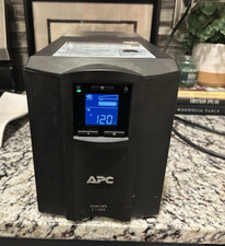 APC Smart-UPS C 1500 SMC1500 1440VA 900W 120V 10-Out USB/Serial Black