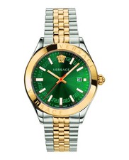 Versace Mens IP Yellow Gold/Stainless Steel 42mm Bracelet Fashion Watch