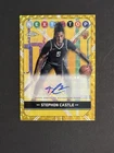 2024-25 Topps Chrome Stephon Castle RC Rookie Gold Geometric Auto #04/50 SP