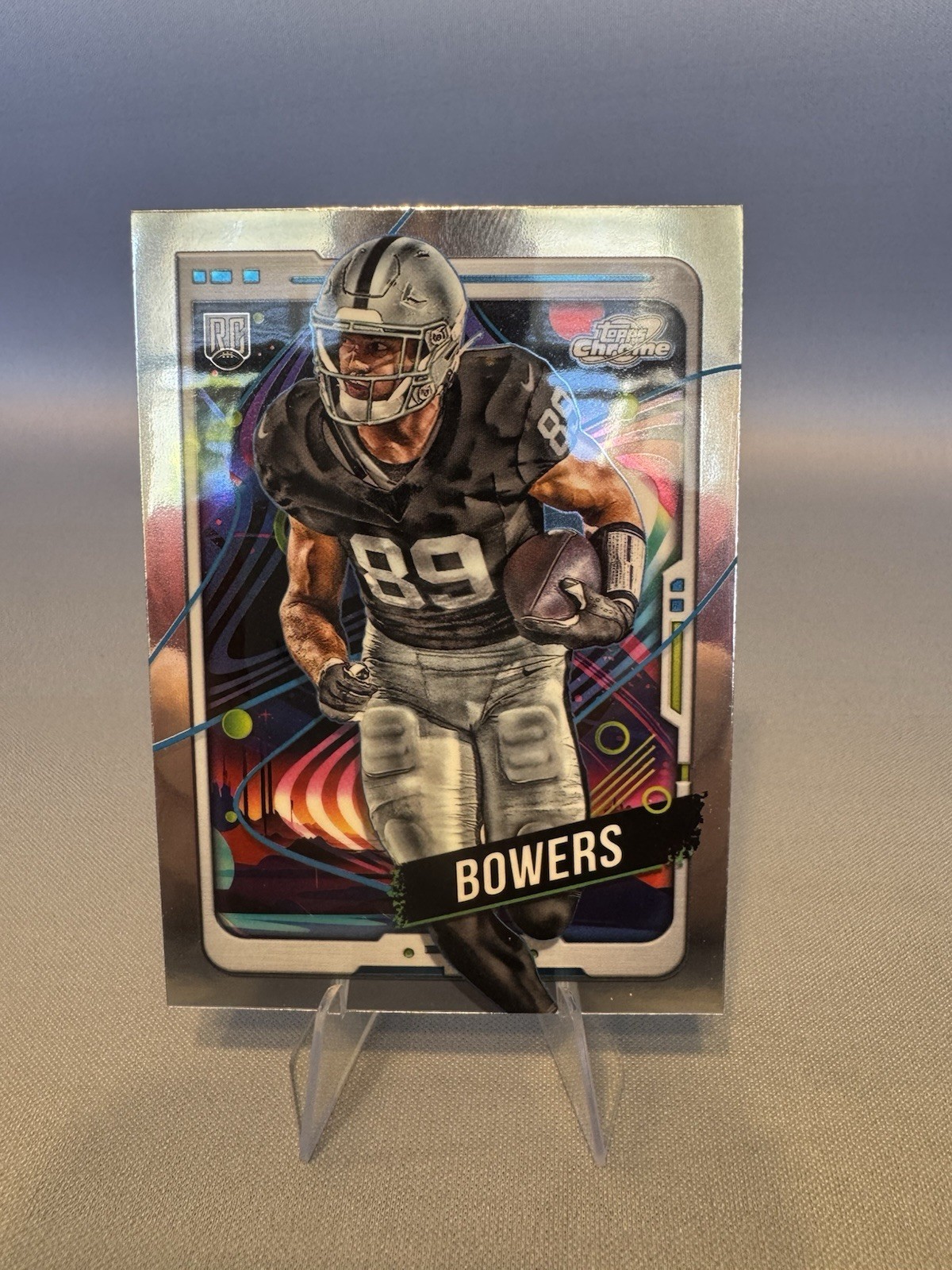 2024 Topps Cosmic Chrome - Rookies Brock Bowers #149 Refractor (RC)