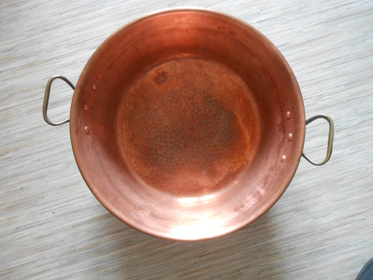 Bassine Confiture Cuivre 38 cm - ATELIER DU CUIVRE – Le
