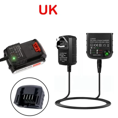 For Black & Decker Battery Charger Lithium-Ion Replacement LBXR20 14.4V 18V 20V