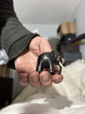 Wooden Elephant Figure