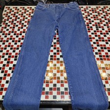 Vtg 80's Wrangler Jeans Men's 13MWZ Cowboy Cut Made in USA T: 34x36 M: 31x34