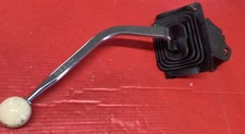 HURST 3 SPEED MANUAL SHIFTER USED WITH RUBBER BOOT & 3 SPEED KNOB