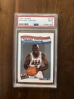 NBA Hoops 1991-92 Michael Jordan United States #579 PSA 9 Graded Card