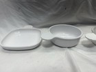 Set Of Four French White Corning Ware Information In Picture — photo 5