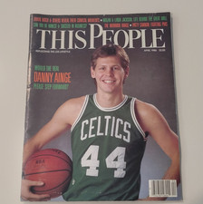 This People Magazine April 1986 Boston Celtics Danny Ainge Illustrated Issue